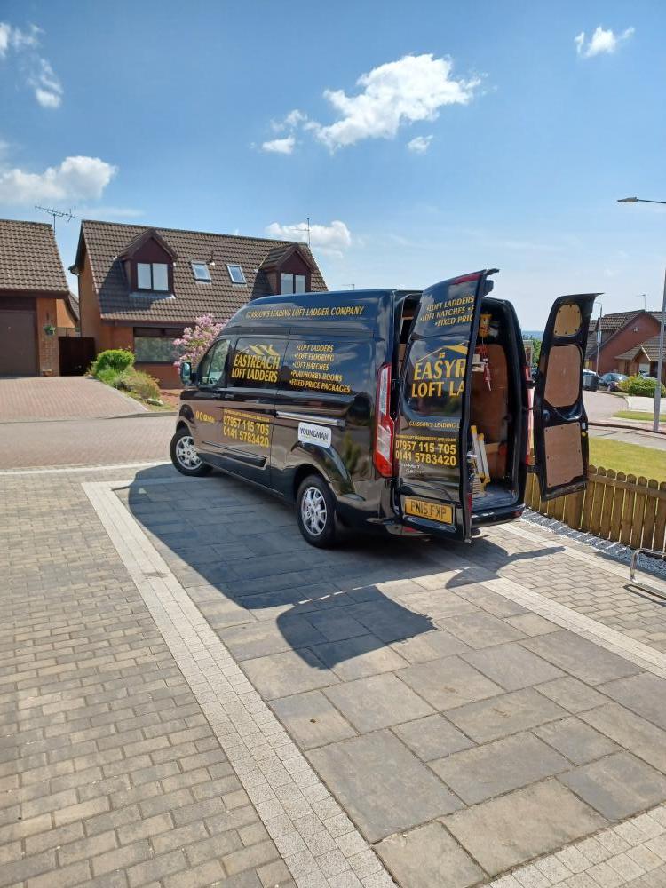 The Easyreach Loft Ladders Fleet Arrive Ontime  Gallery Main Photo